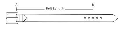 Patent Leather White Belt