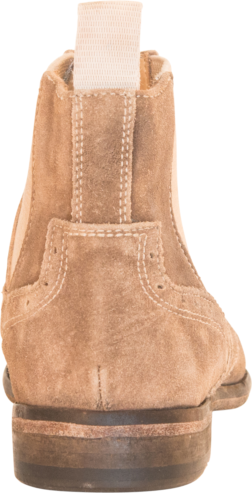 Leila Suede Wing Tip Chelsea Boot