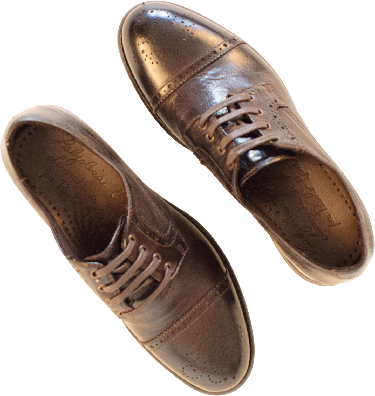 Diana Brown Cap Toe Oxford