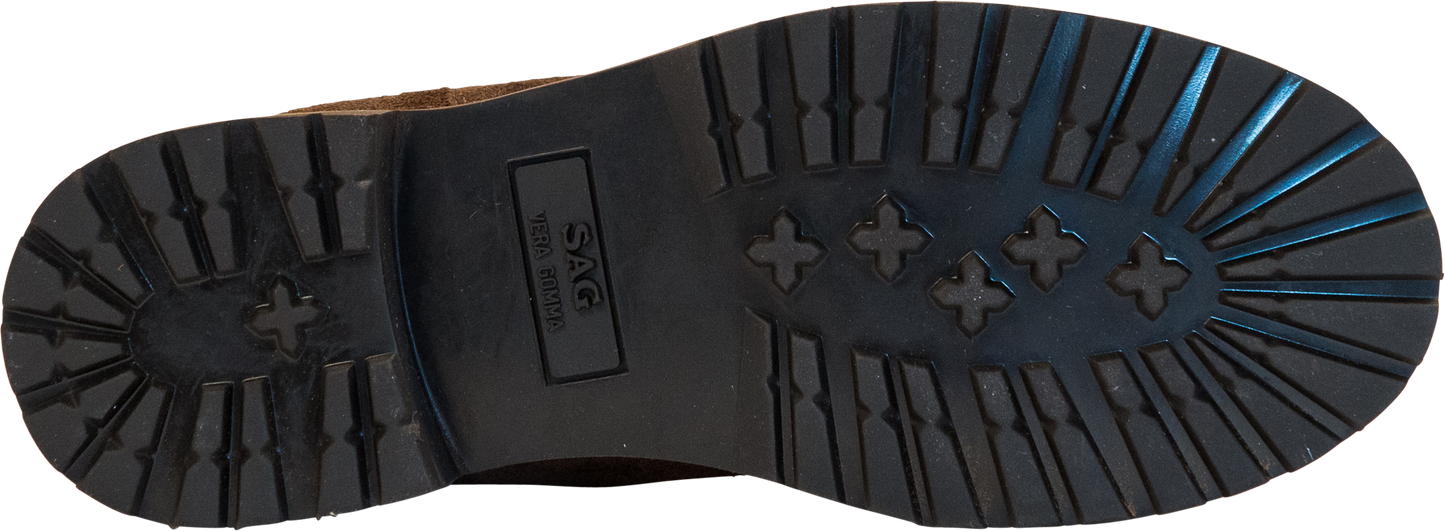 Zaza Brown Suede Chelsea Boots