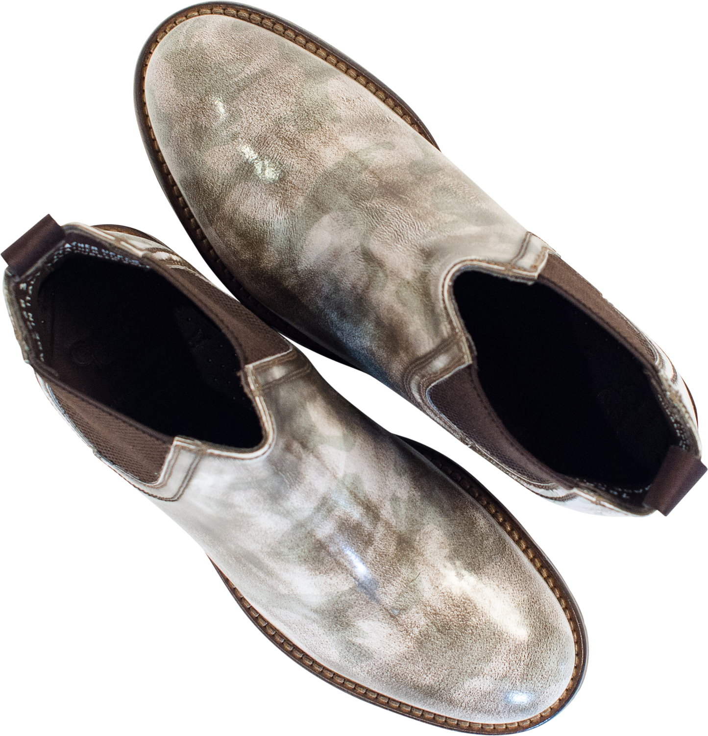 Nina Spray Paint Chelsea Boots