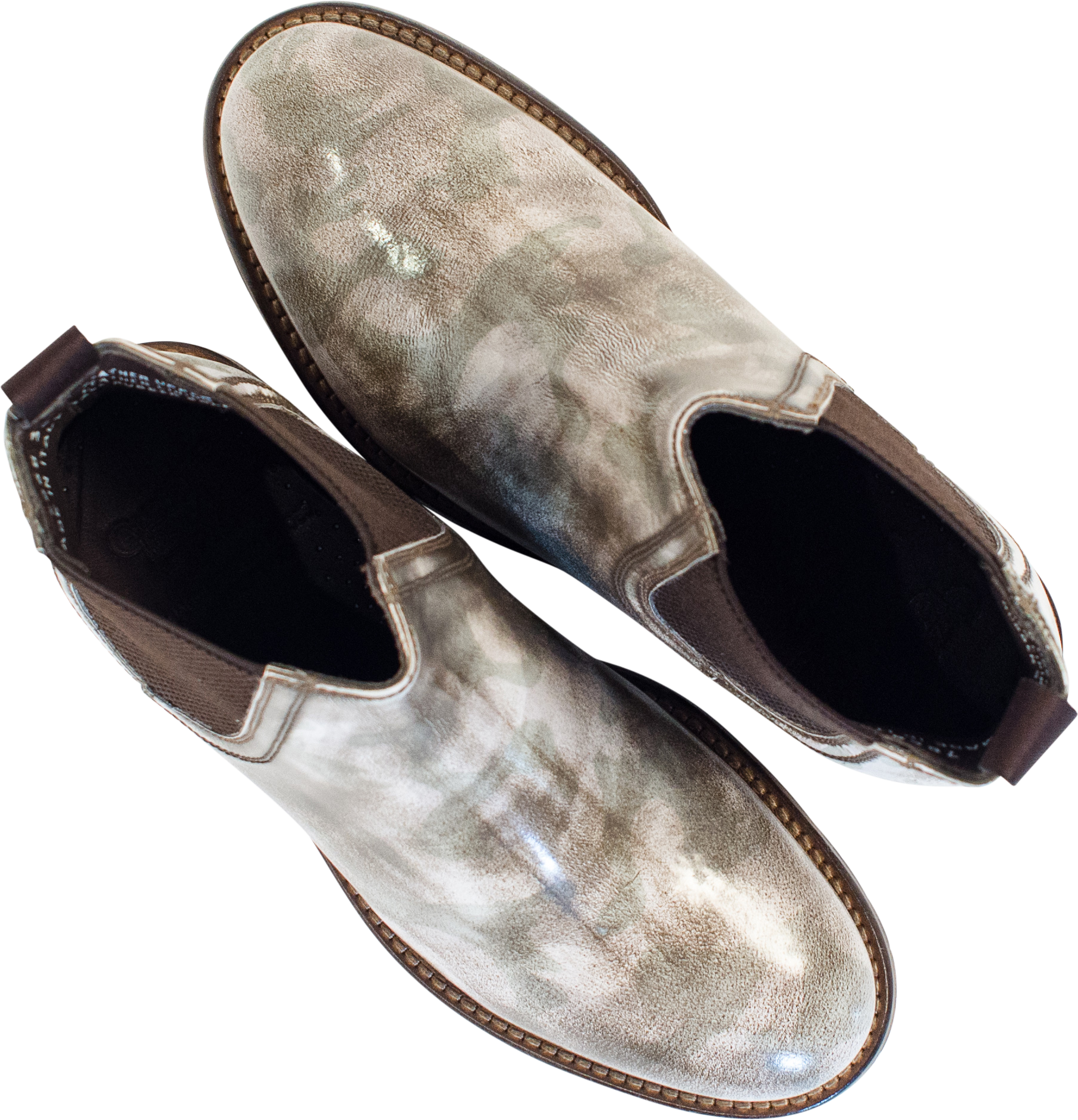 Nina Spray Paint Chelsea Boots