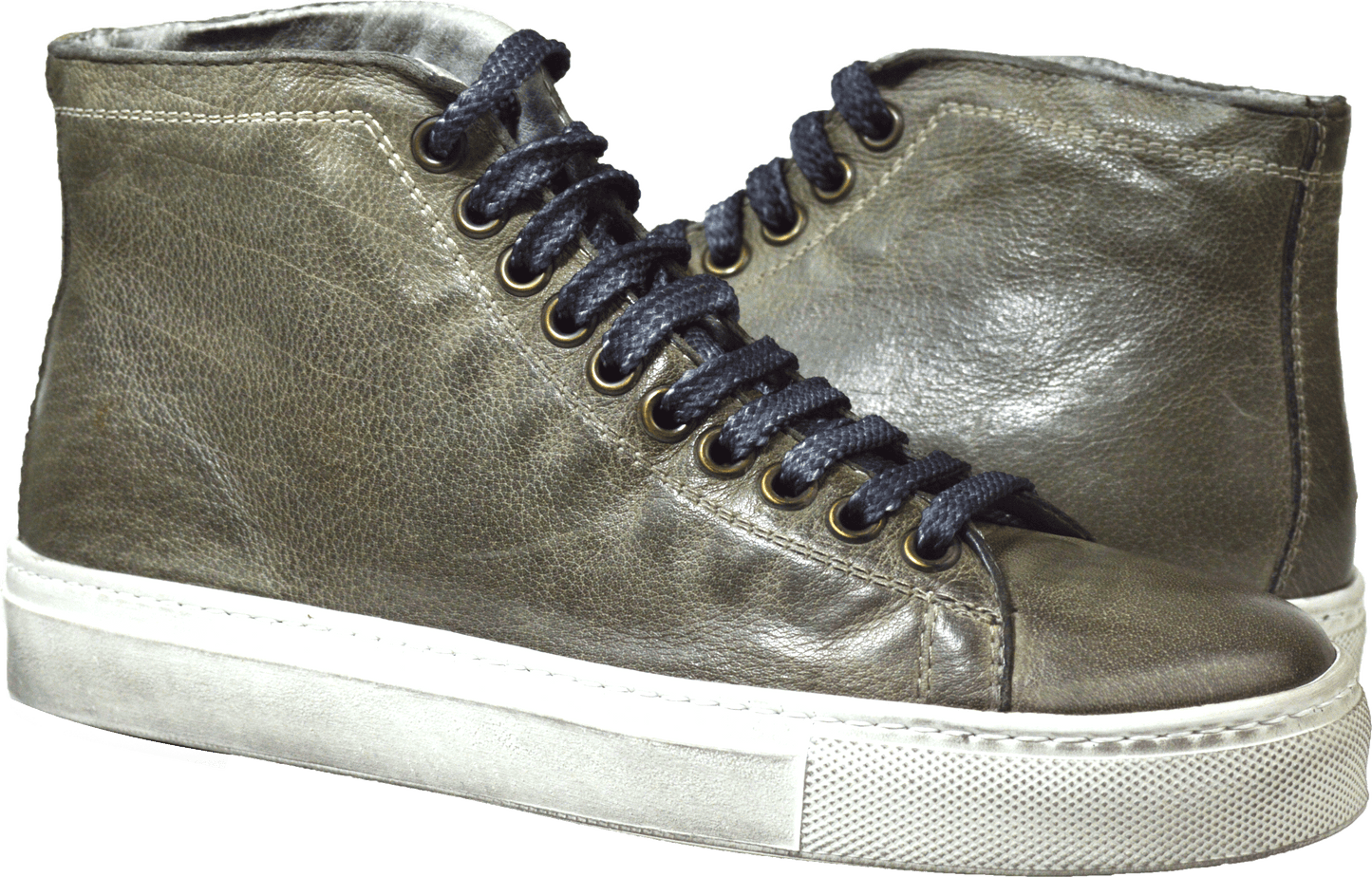 Heidi Leather High Top Sneaker