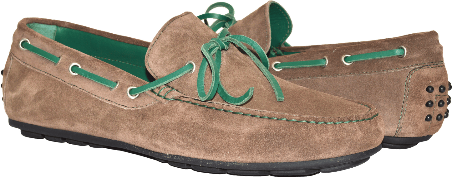 Armando Taupe Suede Driver