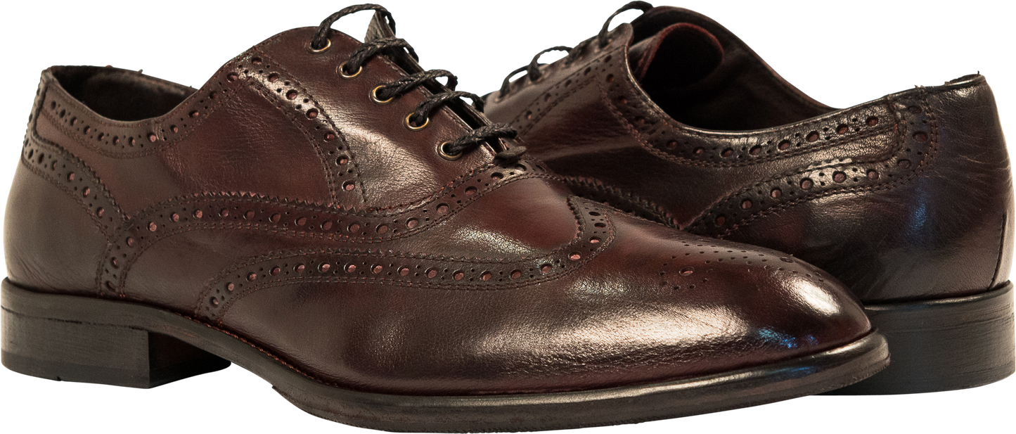 Alfredo Burgundy Wingtip Oxford