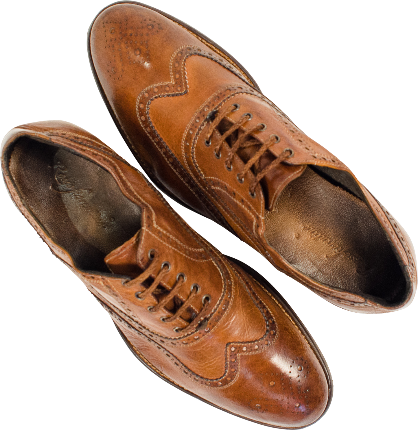 Alfredo Mahogany Wingtip Oxford