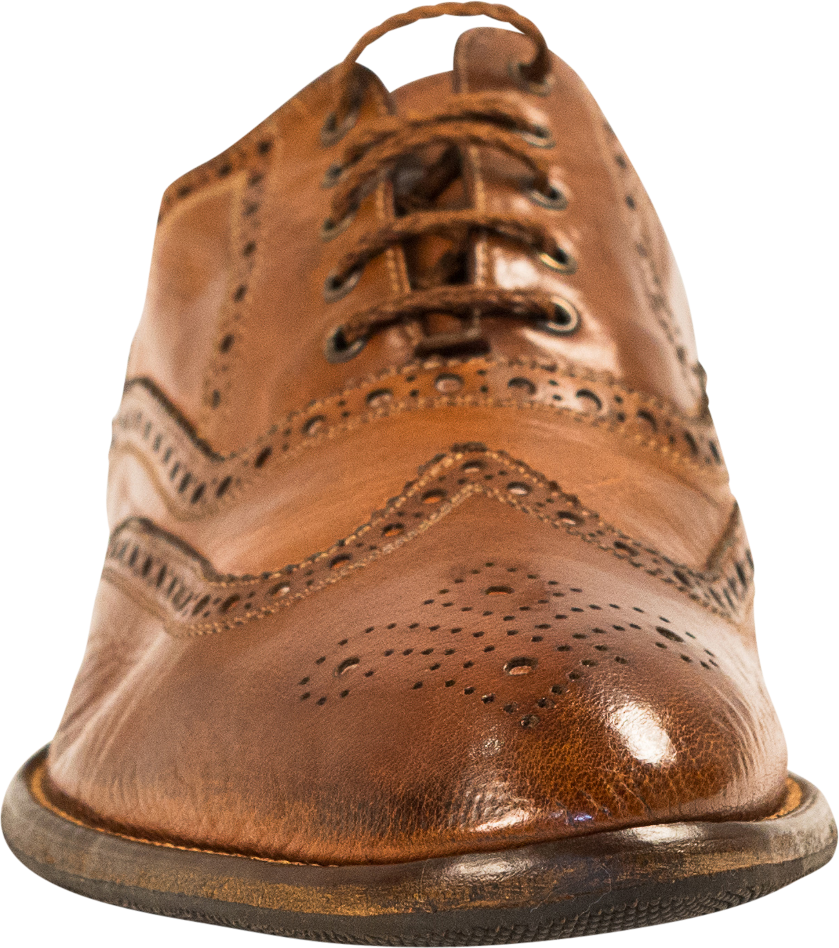 Alfredo Mahogany Wingtip Oxford