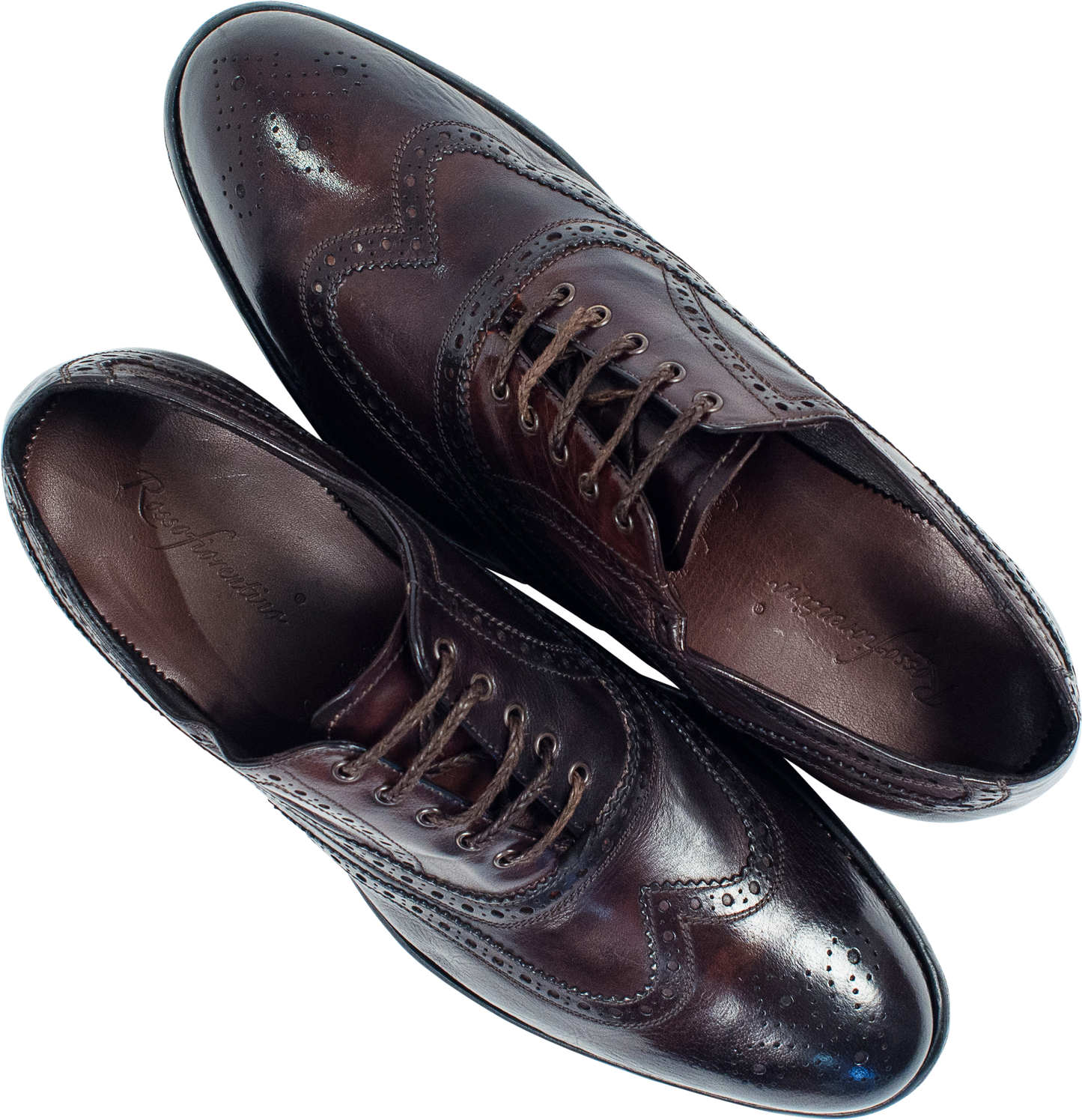 Alfredo Espresso Wingtip Oxford