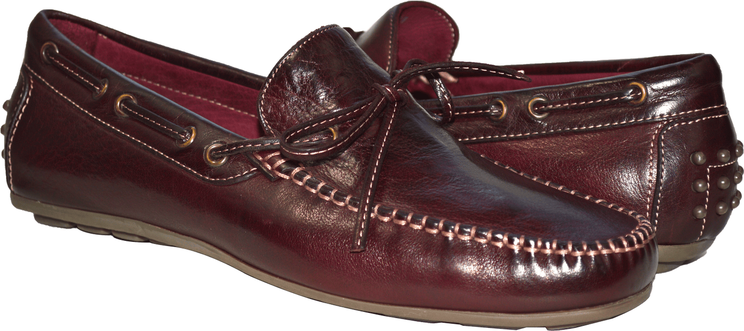 Blake Burgundy Leather Driver