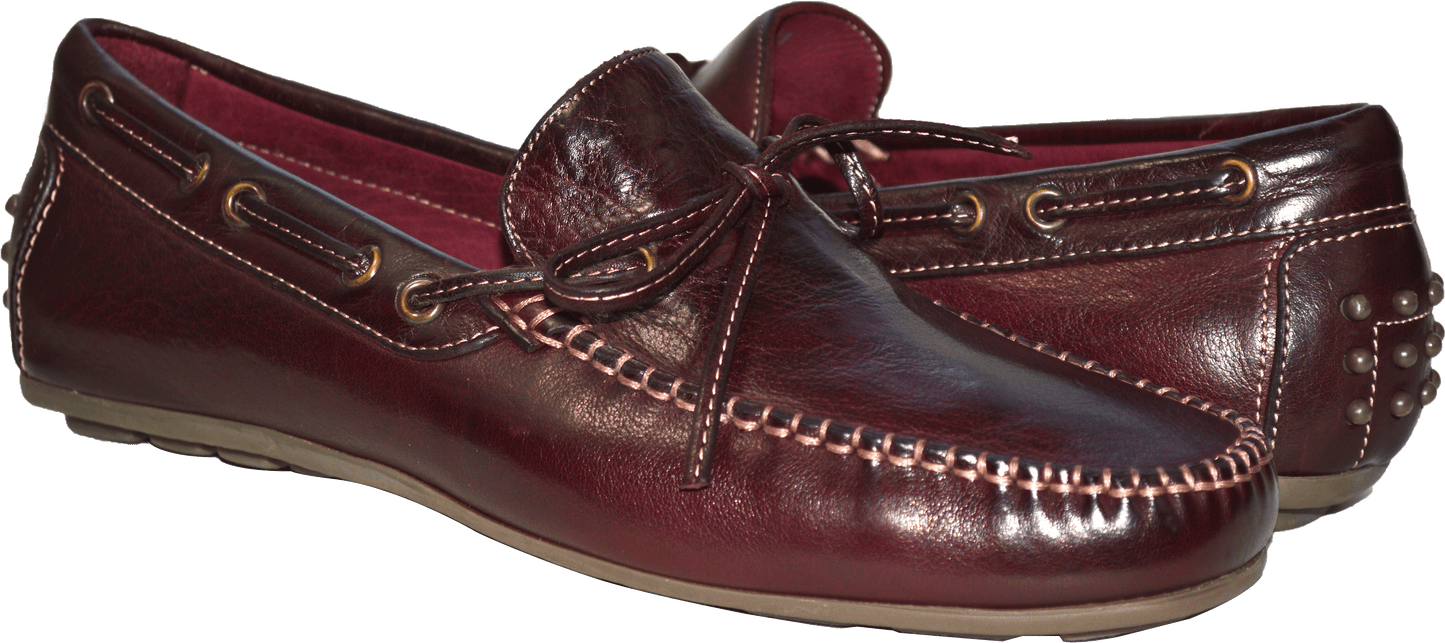 Blake Burgundy Leather Driver 