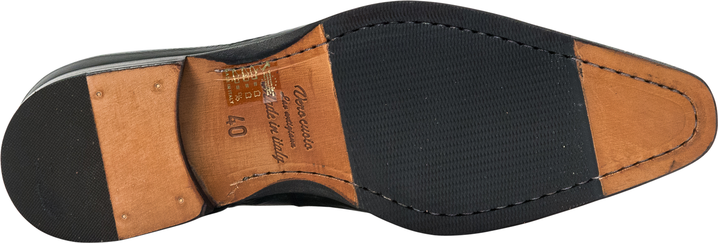 Dufresne Green Eel Skin Oxford