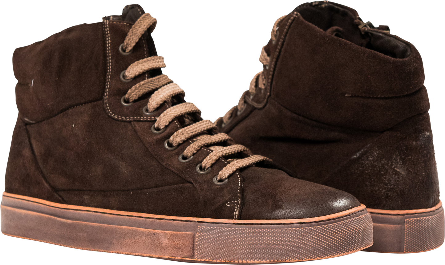 Ana Suede High Top Sneaker