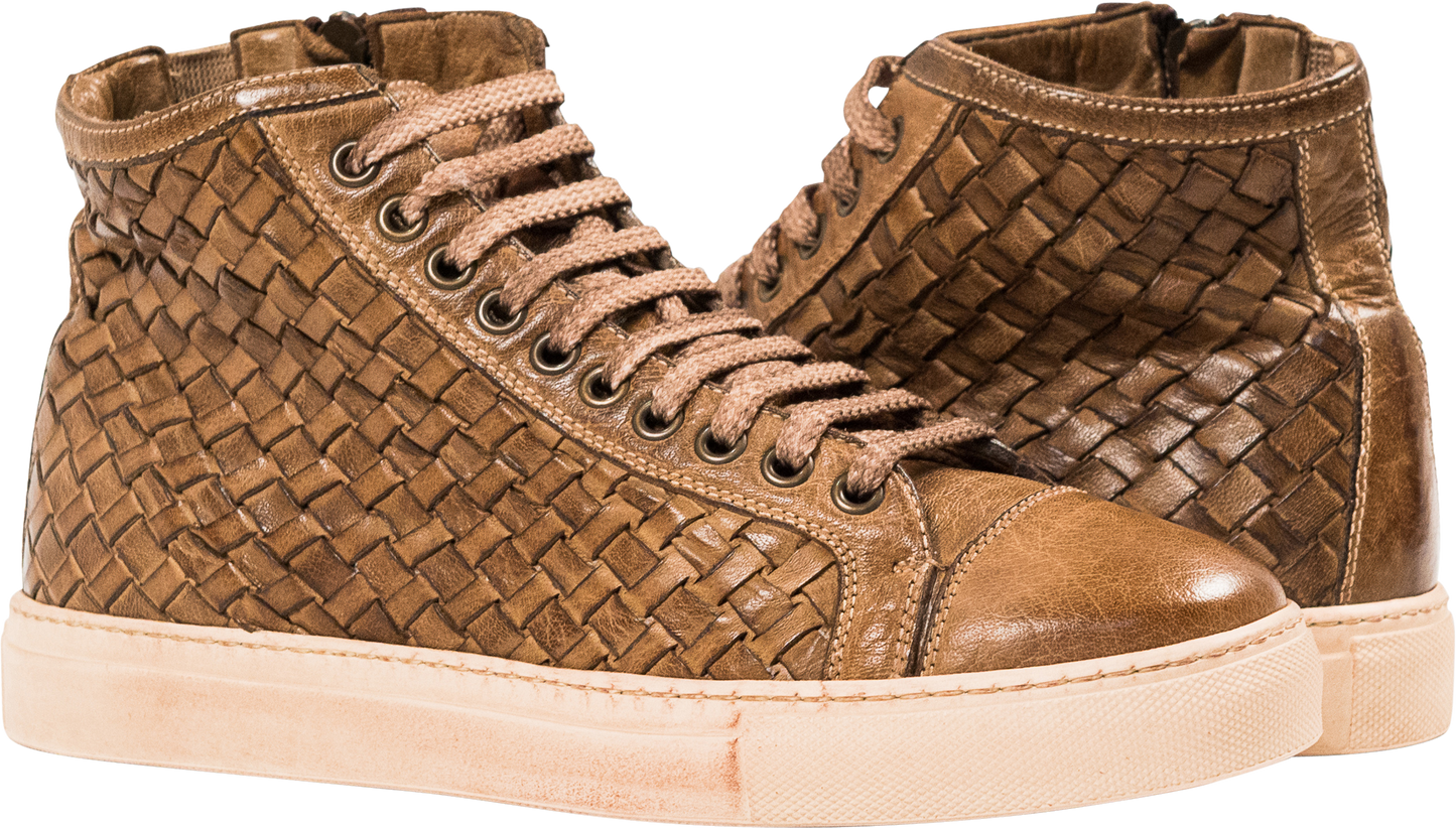 Andy Brown High Top Sneaker