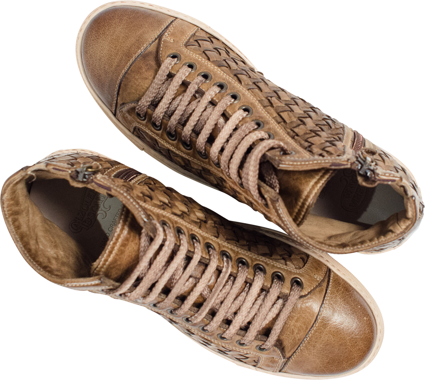 Andy Brown High Top Sneaker