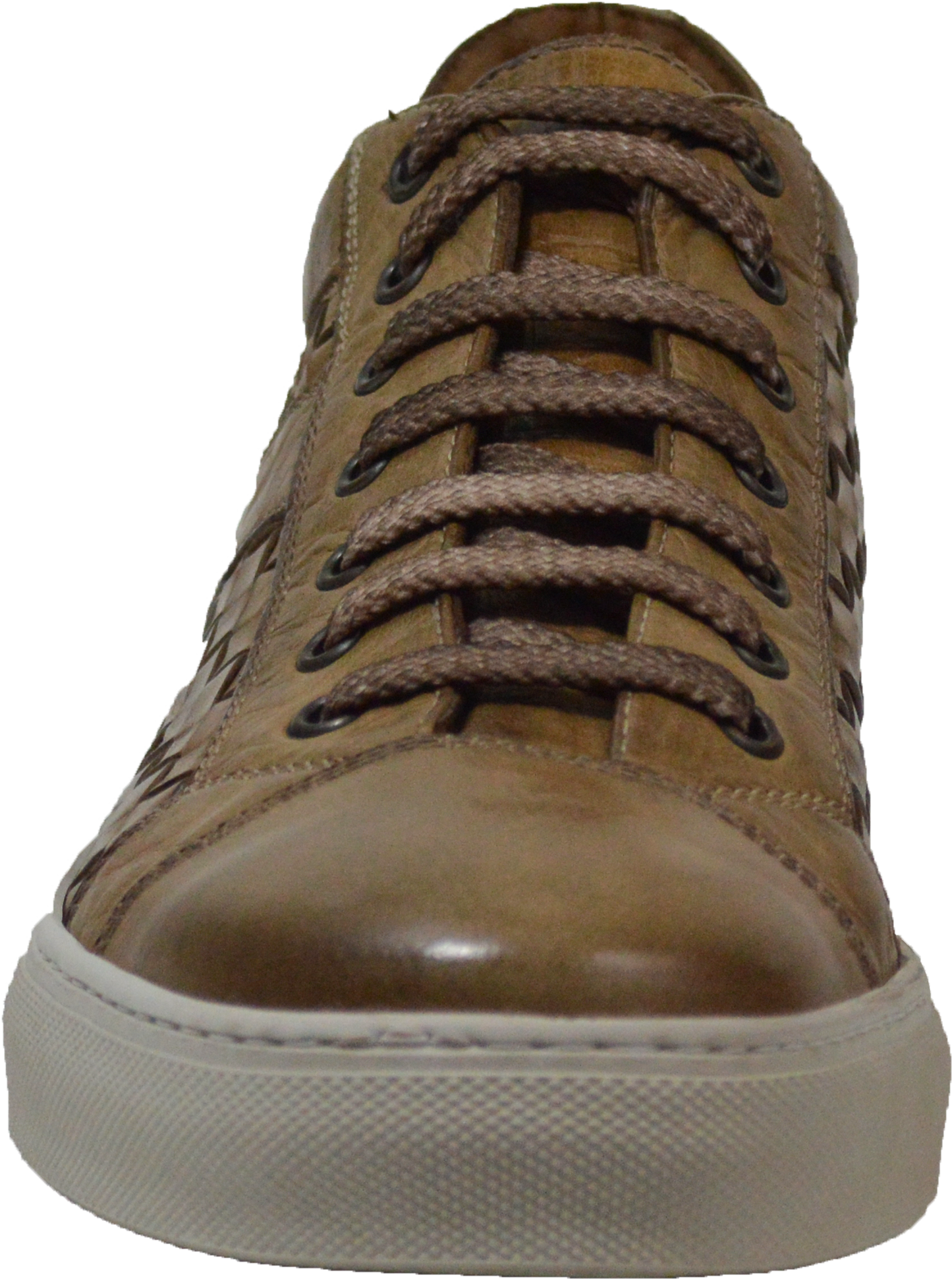 Anka Beige Handwoven Sneaker