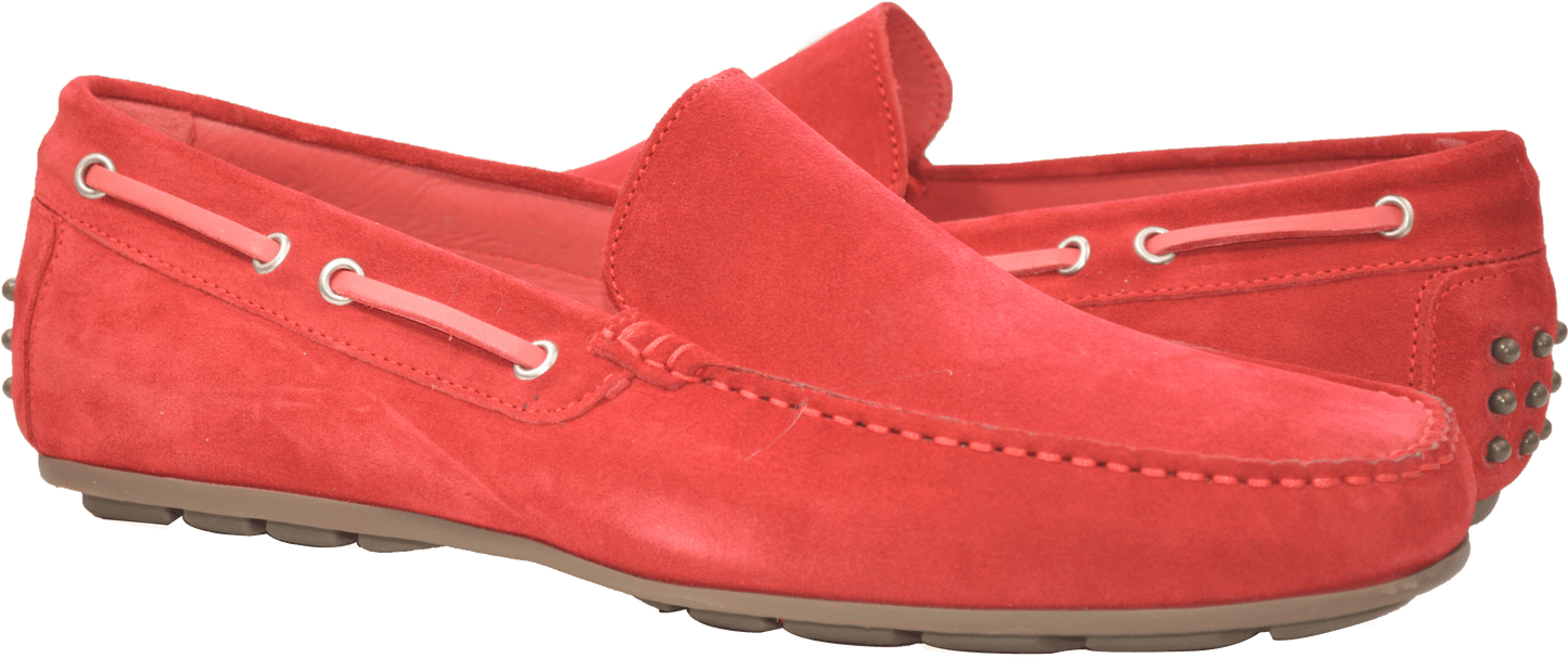 Carlito Red Suede Driver