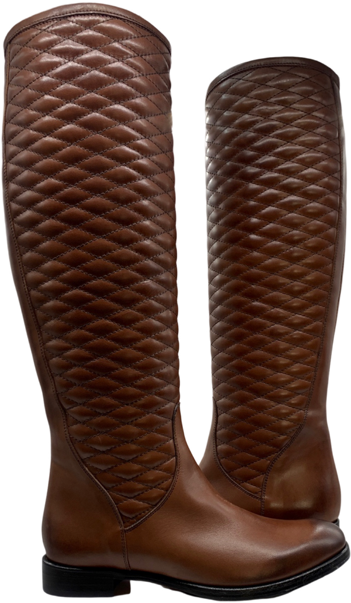 Emma Quilted Riding Boot