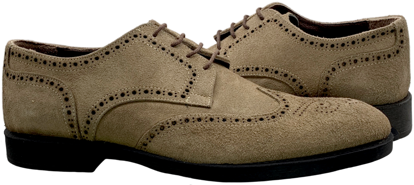Cornelio Suede Wingtip Oxford