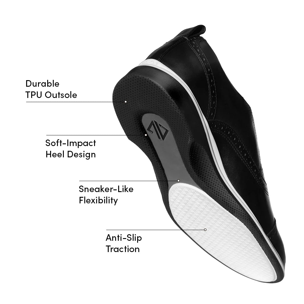 The Cap Toe - Onyx