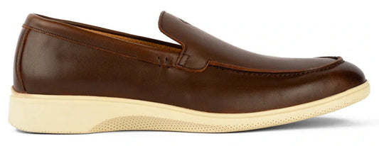 The Loafer - Chestnut & Cream