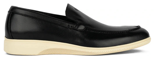 The Loafer - Obsidian & Cream