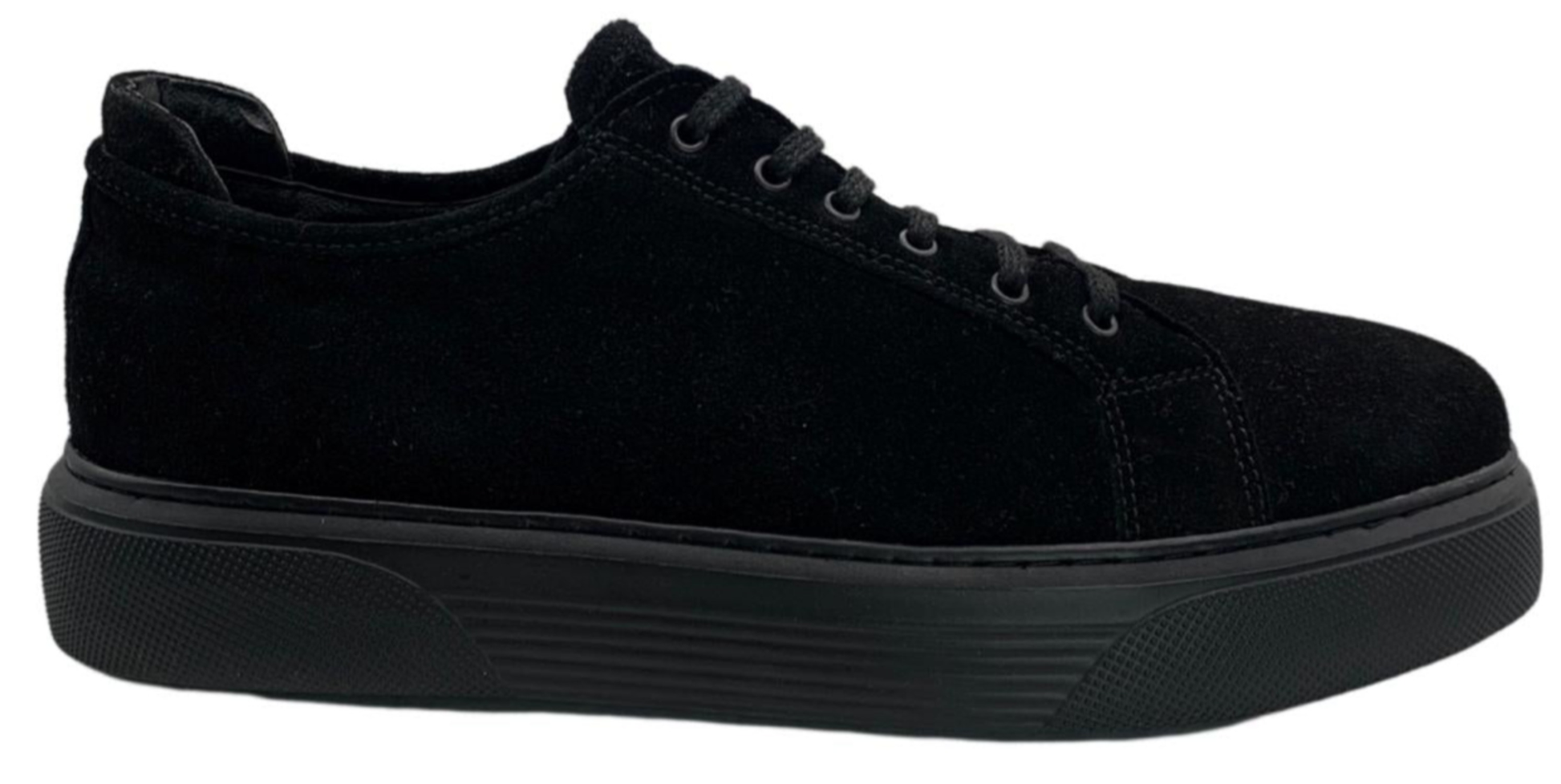 Black suede platform shoes 2025