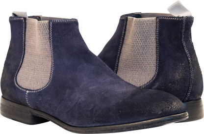 Tula Blue Suede Chelsea Boots
