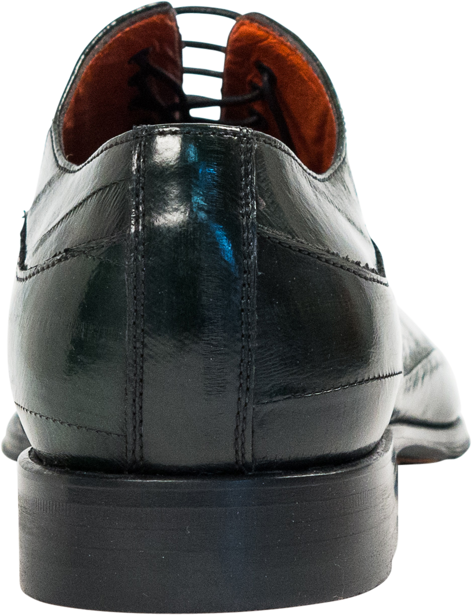 Dufresne Green Eel Skin Oxford