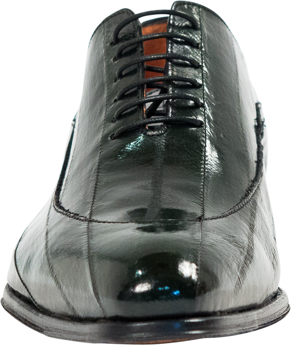 Dufresne Green Eel Skin Oxford