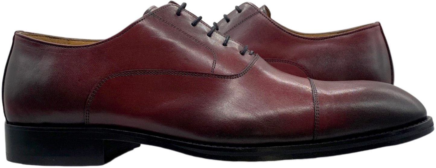 Theo Burgundy Derby Oxford