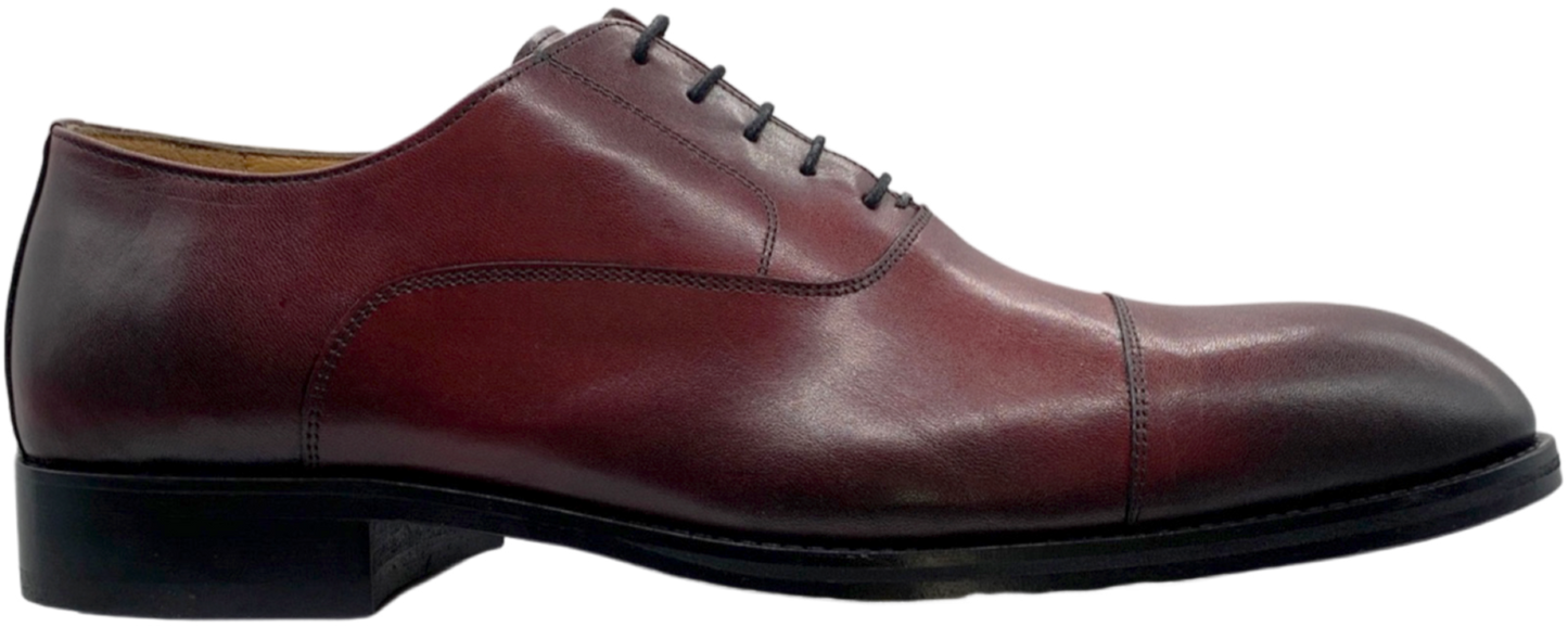 Theo Burgundy Derby Oxford