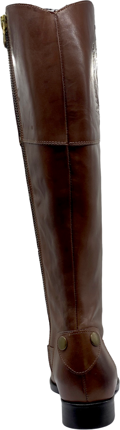 Francesca Leather Riding Boot