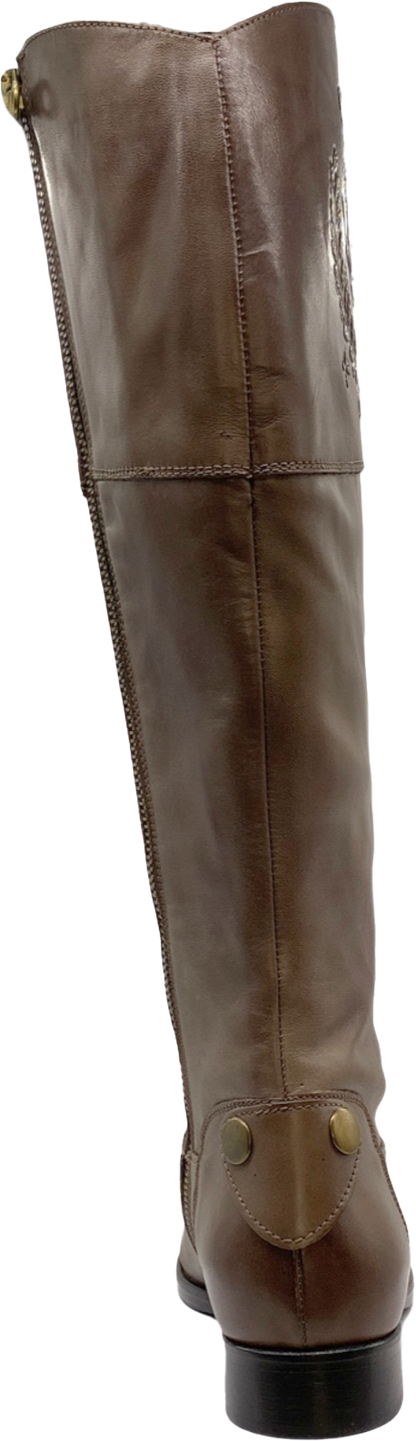 Francesca Leather Riding Boot