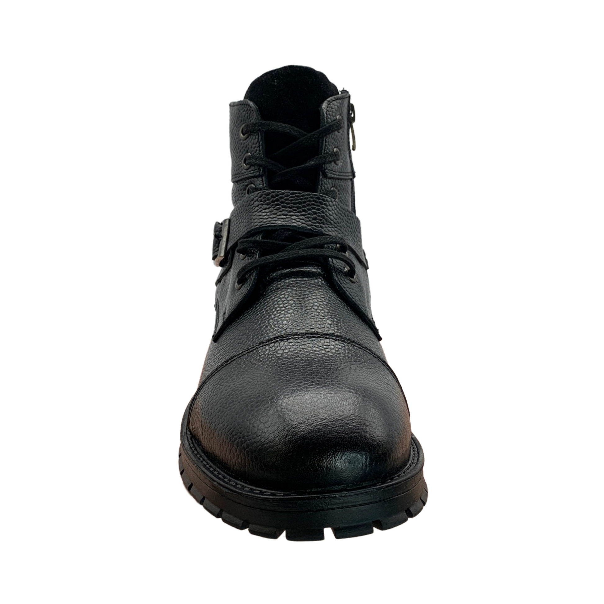 Ernesto Leather Motorcycle Boot