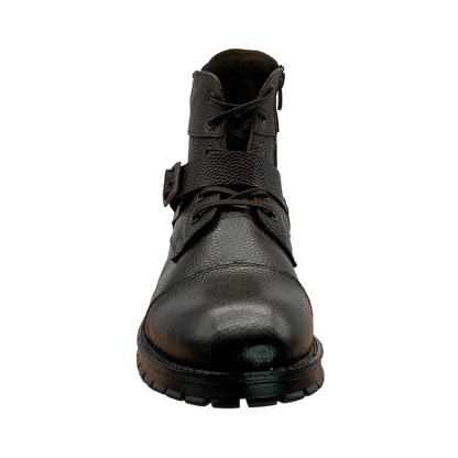 Ernesto Leather Motorcycle Boot